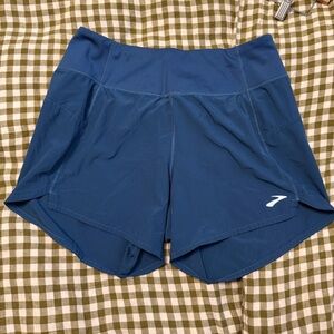 Brooks Chaser 5” Running Shorts Blue – Women’s Size M